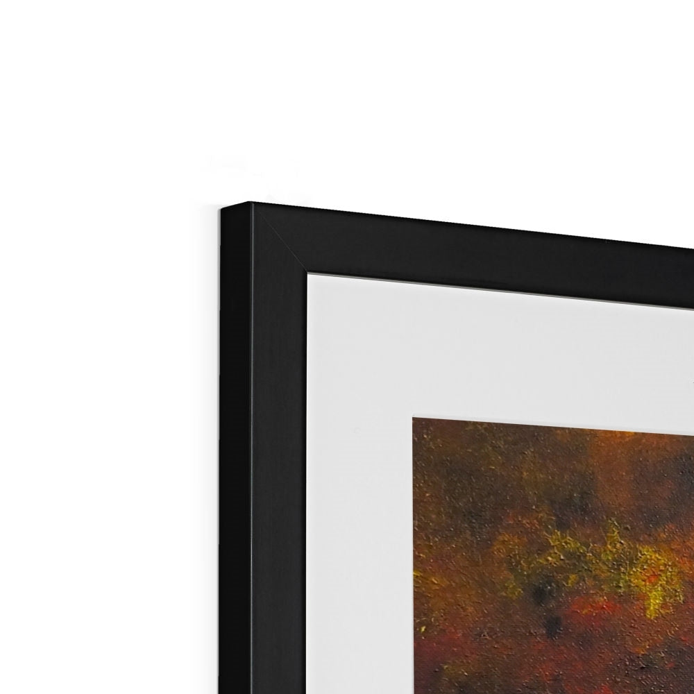 The Autumn Wood Abstract Painting | Framed &amp; Mounted Prints From Scotland