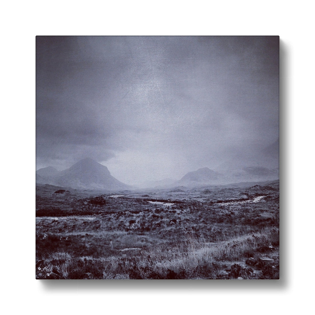 The Brooding Cuillin Skye Art Eco Canvas-Prodigi