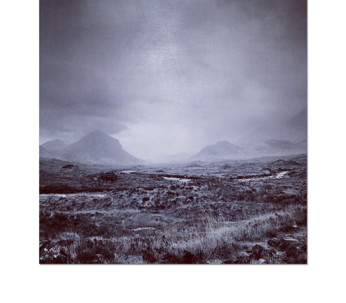 The Brooding Cuillin Skye-art-painting-scotland