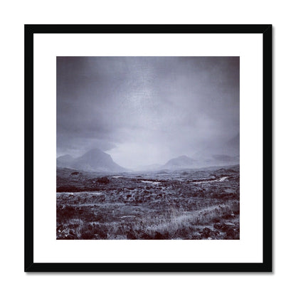 The Brooding Cuillin Skye Painting | Framed &amp; Mounted Prints From Scotland