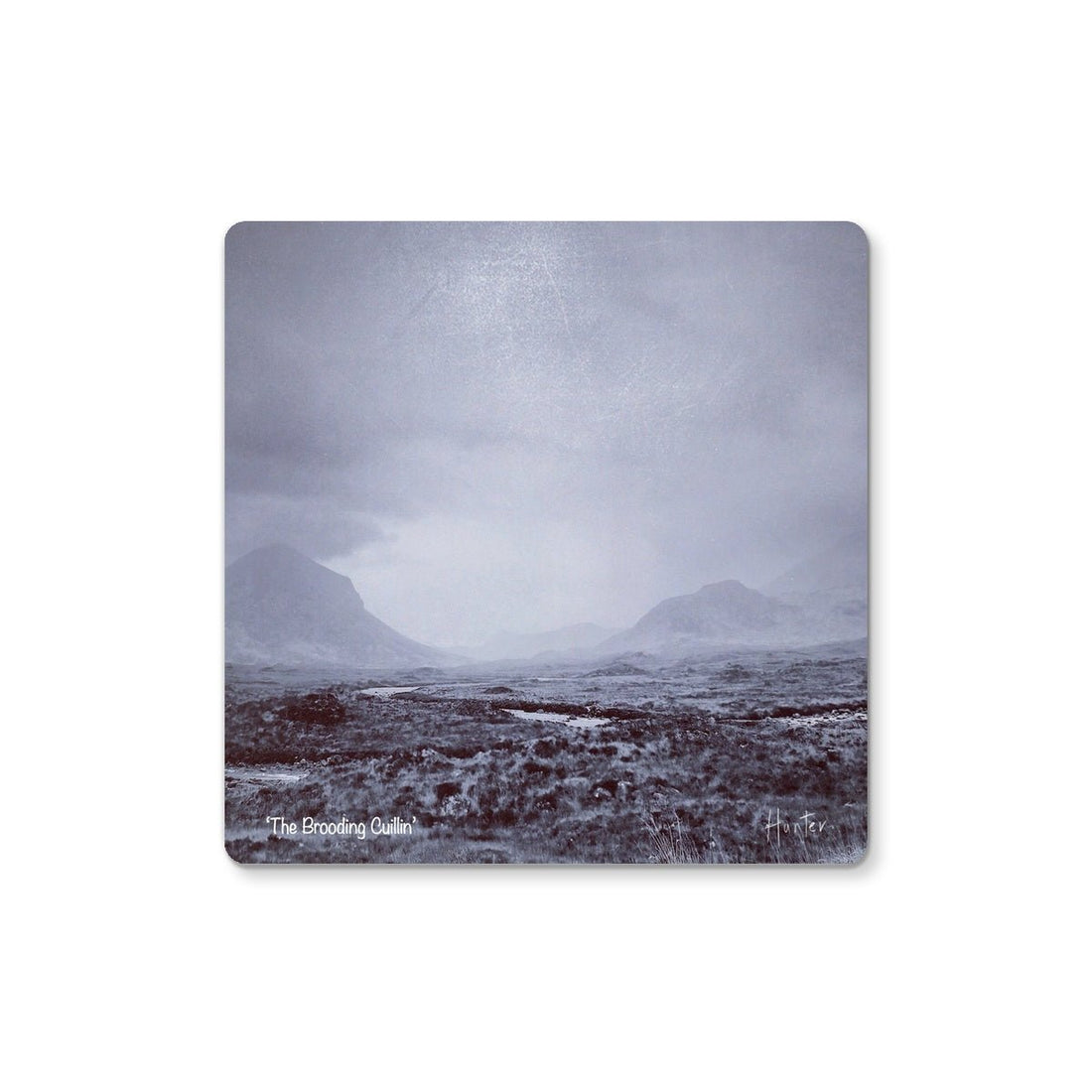 The Brooding Cuillin Skye | Scottish Art Gifts | Coaster