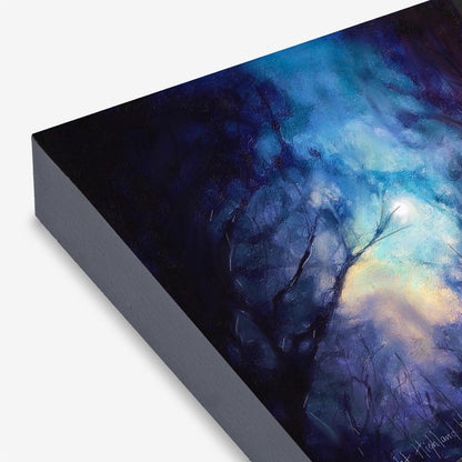 The Brooding Fairy Pools Skye Wooden Art Block