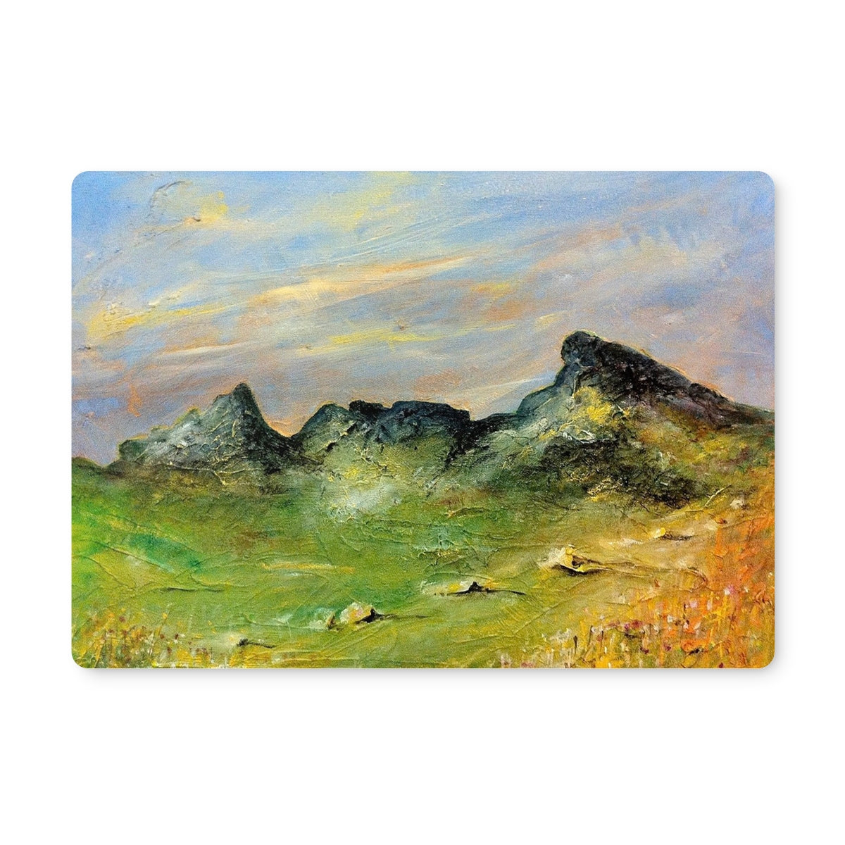 The Cobbler | Scottish Art Gifts | Placemat | Scottish Lochs &amp; Mountains Art Gallery | Paintings, Prints, Homeware and Art Gifts From Scotland By Scottish Artist Kevin Hunter