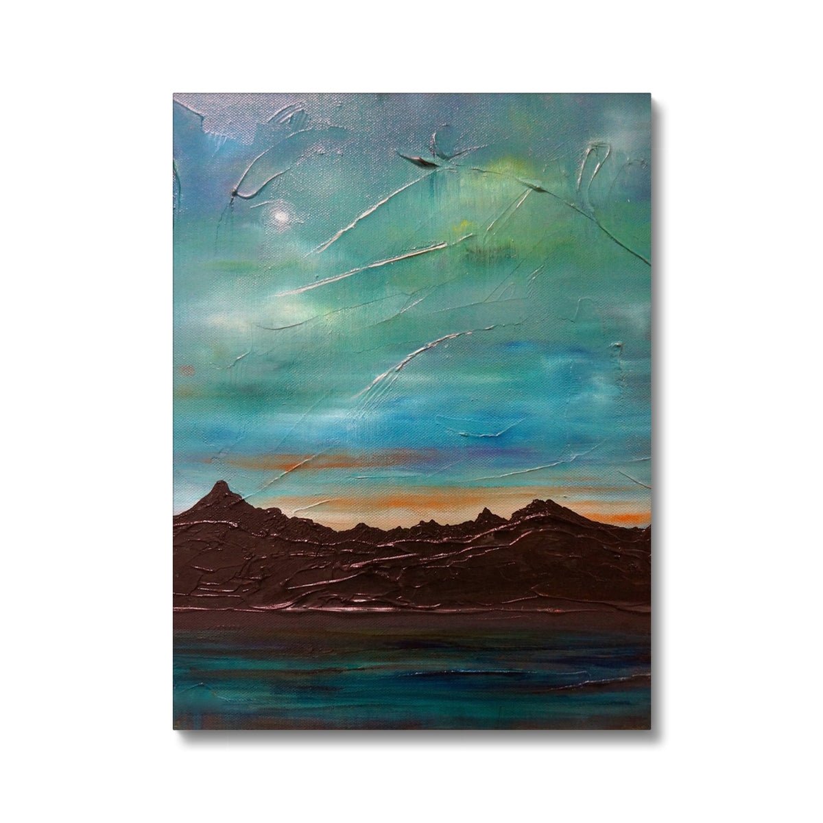 The Cuillin From Elgol Skye Canvas