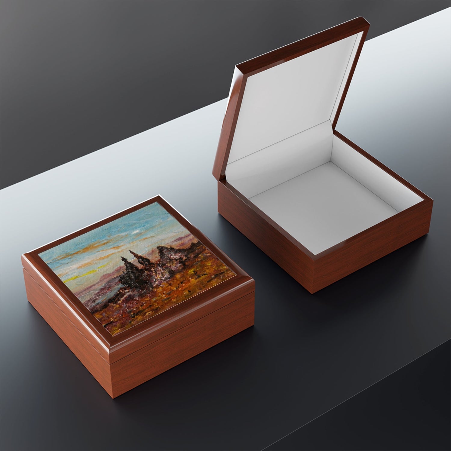 The Old Man Of Storr Skye | Art Jewellery Box | Scotland