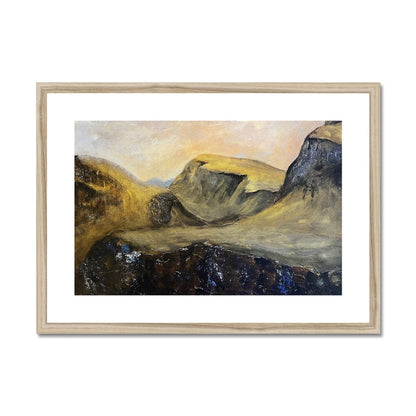 The Quiraing Skye Painting | Framed &amp; Mounted Prints From Scotland