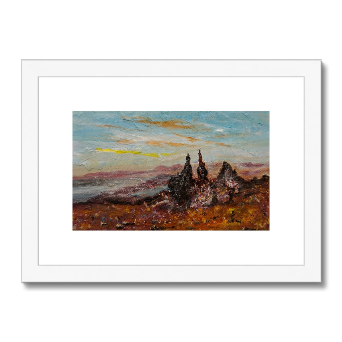 The Storr Skye Painting | Framed & Mounted Prints From Scotland