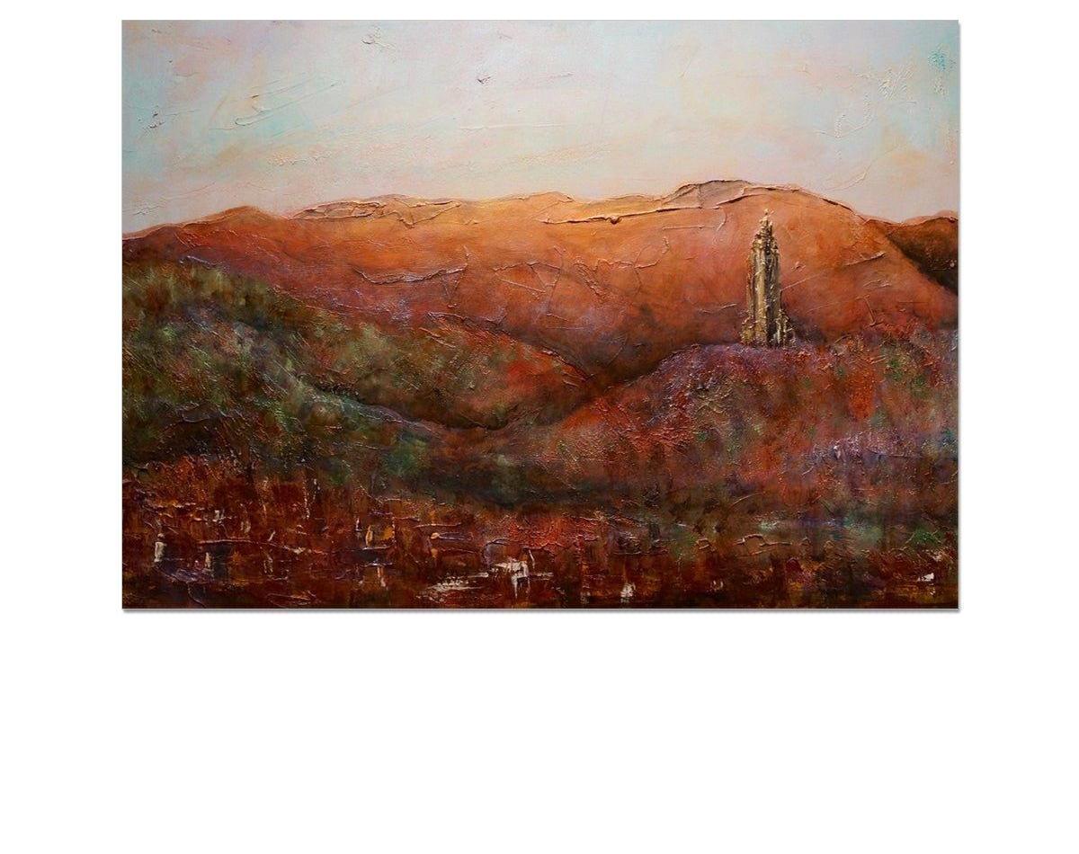 The Wallace Monument-art-painting-scotland