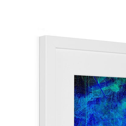 The Waterfall Abstract Painting | Framed &amp; Mounted Prints From Scotland