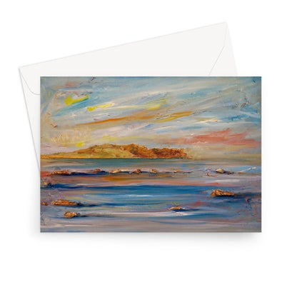 Tiree Dawn Scottish Art Gifts Greeting Card