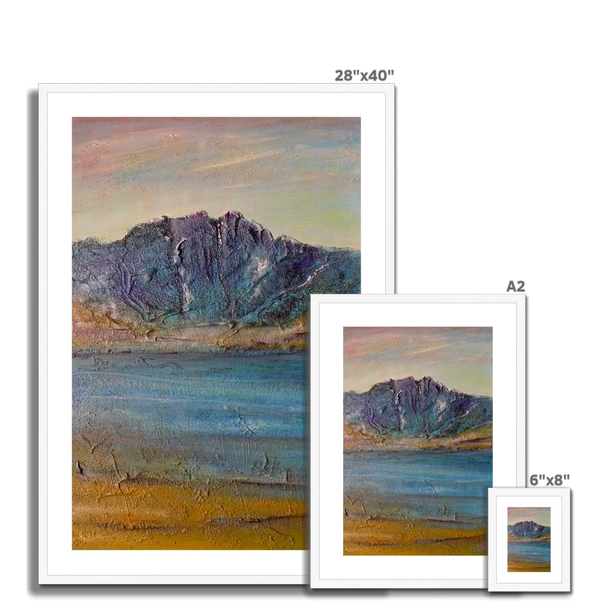 Torridon Painting | Framed &amp; Mounted Prints From Scotland