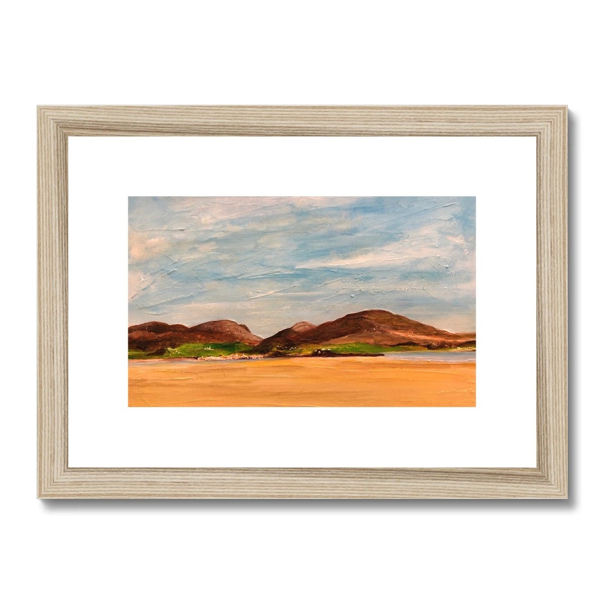 Uig Sands Lewis Painting | Framed & Mounted Prints From Scotland