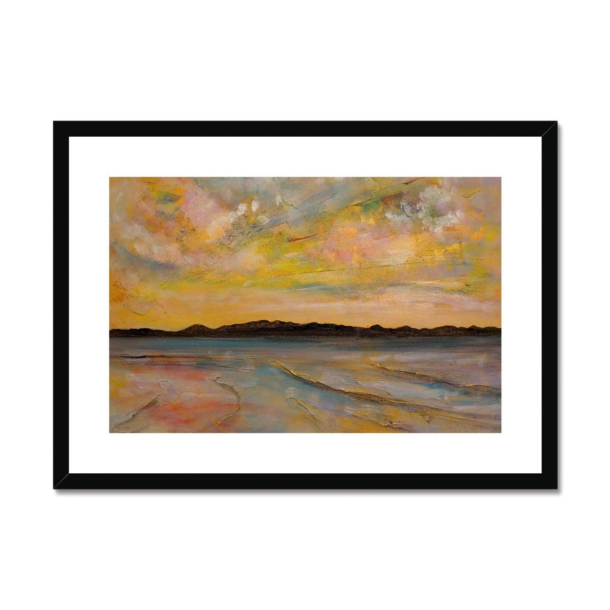 Vallay Island North Uist Painting | Framed & Mounted Prints From Scotland