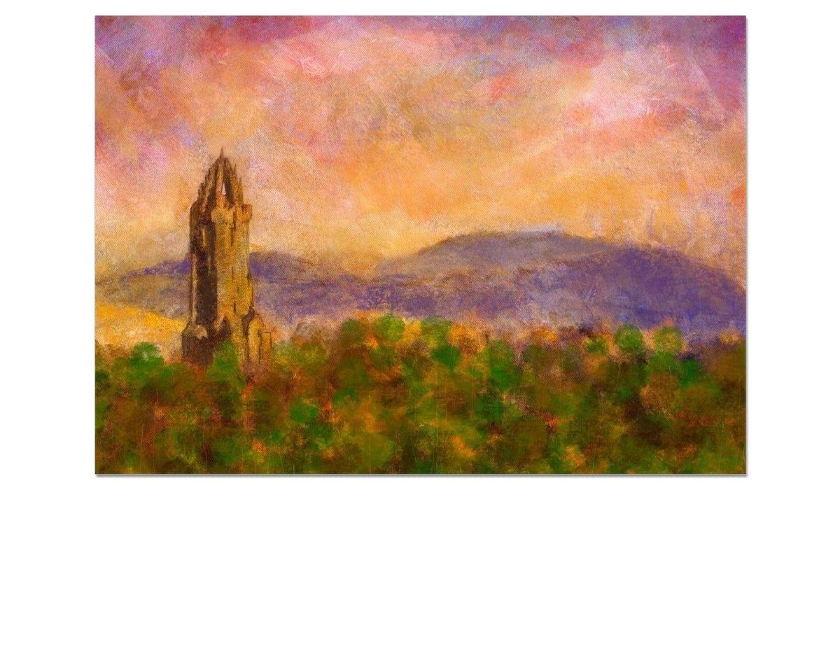 Wallace Monument Dusk Art Prints