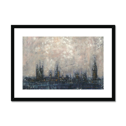 Winter In London Painting | Framed &amp; Mounted Prints From Scotland